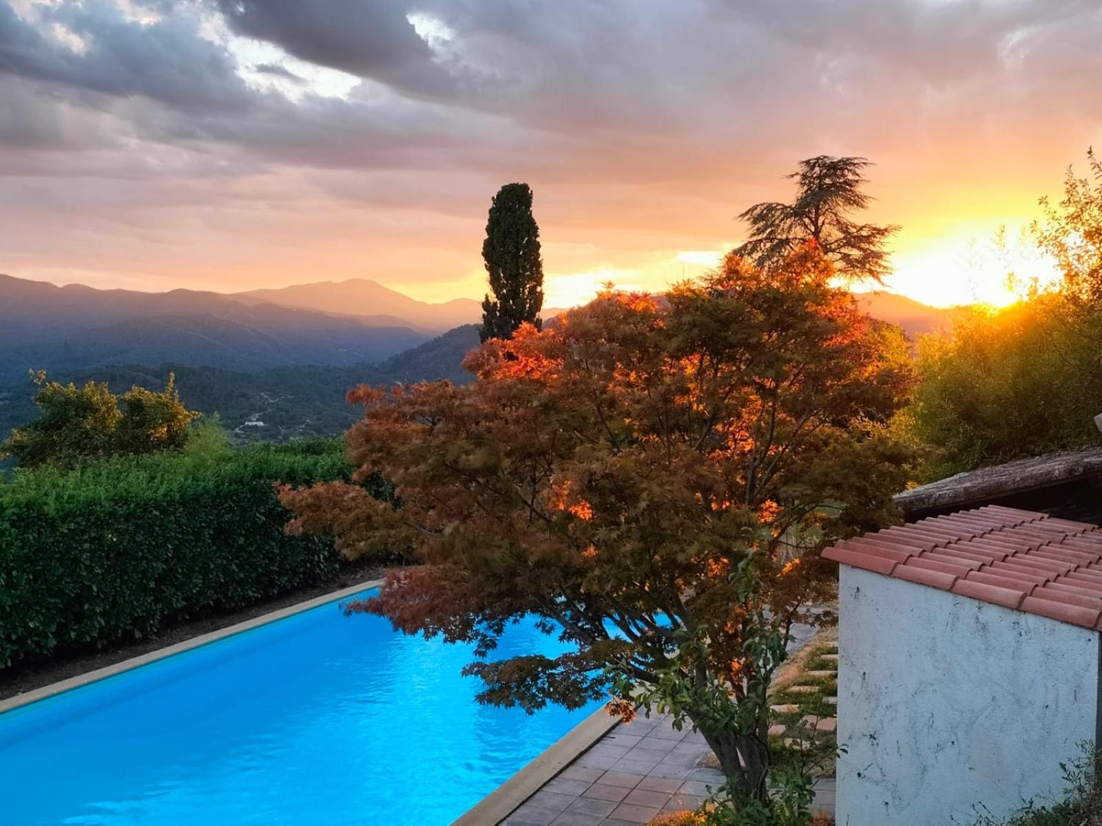 Chambre D'Hote Dans Mas Proche Anduze Cevennes Avec Piscine Mialet  Екстериор снимка