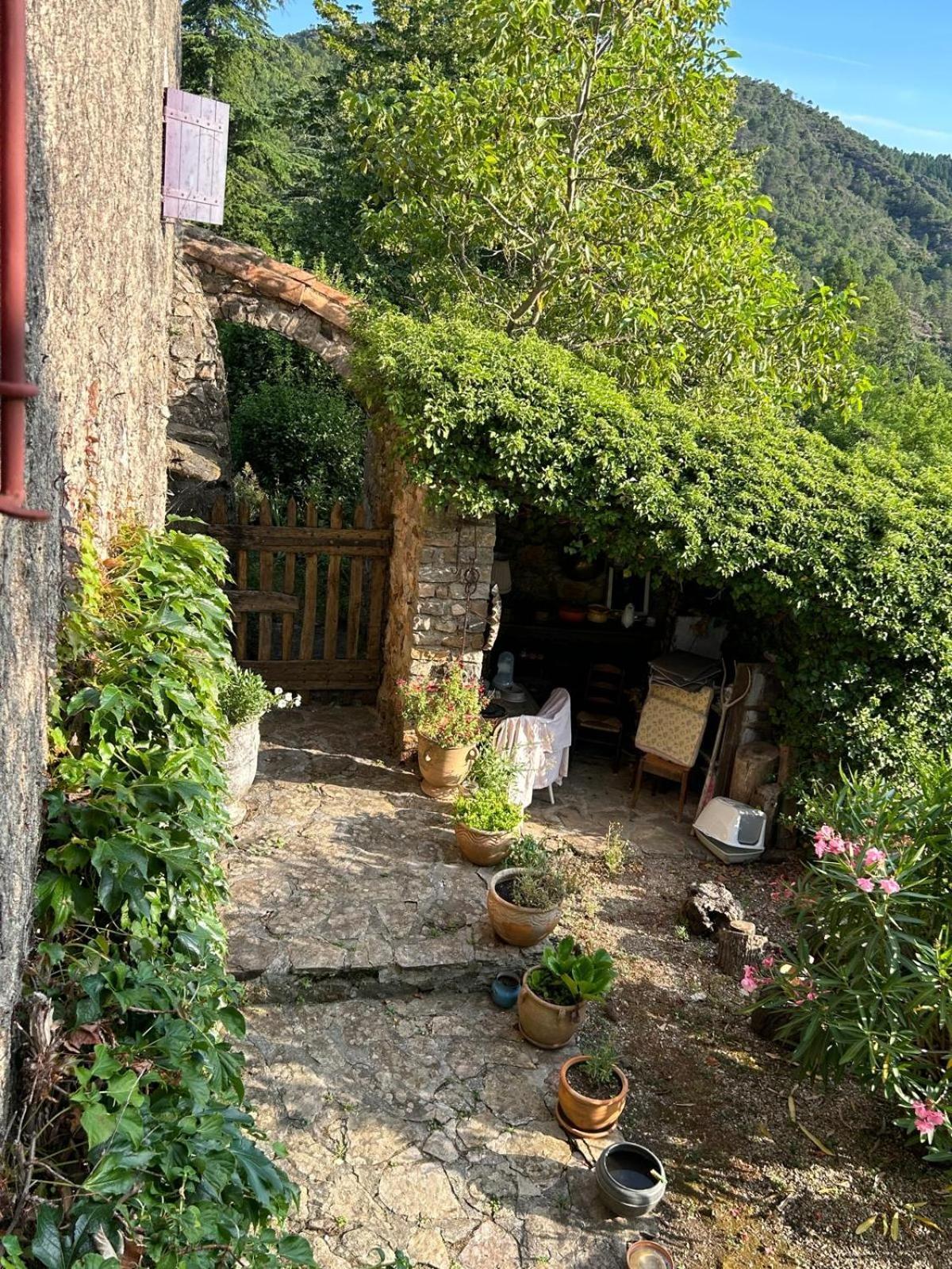 Chambre D'Hote Dans Mas Proche Anduze Cevennes Avec Piscine Mialet  Екстериор снимка