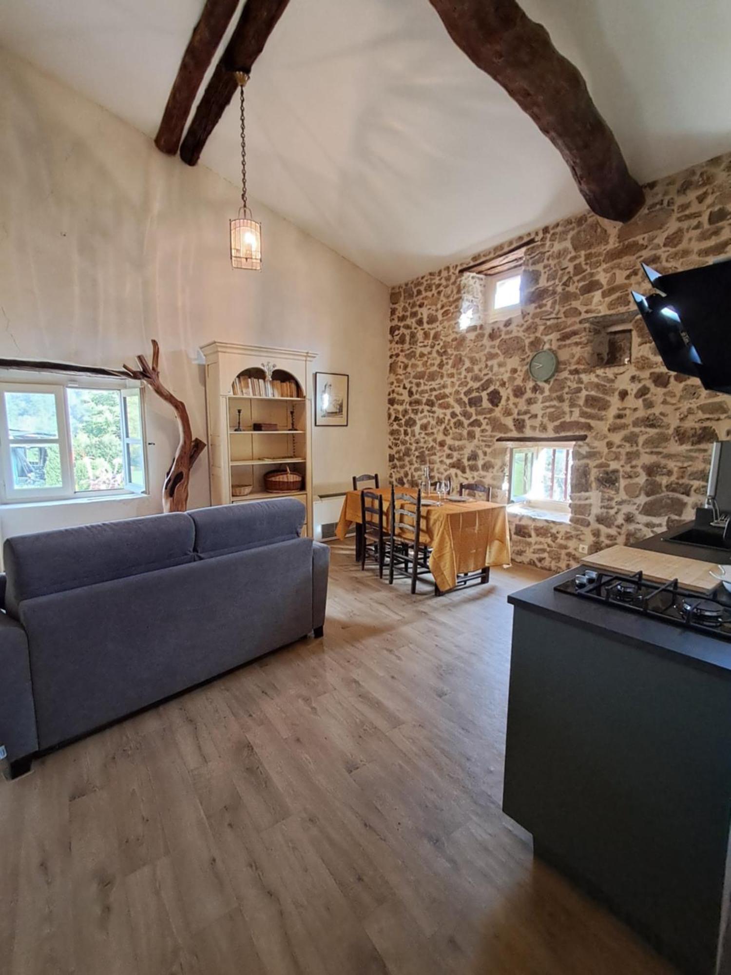 Chambre D'Hote Dans Mas Proche Anduze Cevennes Avec Piscine Mialet  Екстериор снимка